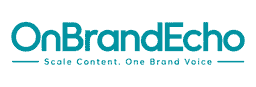 Onbrandechocom logo for branding and marketing.